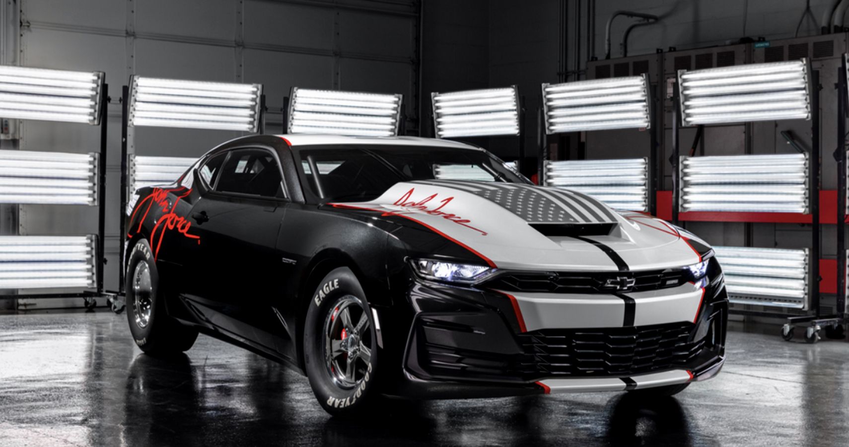 Barrett Jackson Preview 2020 John Force Edition Camaro Drag Car