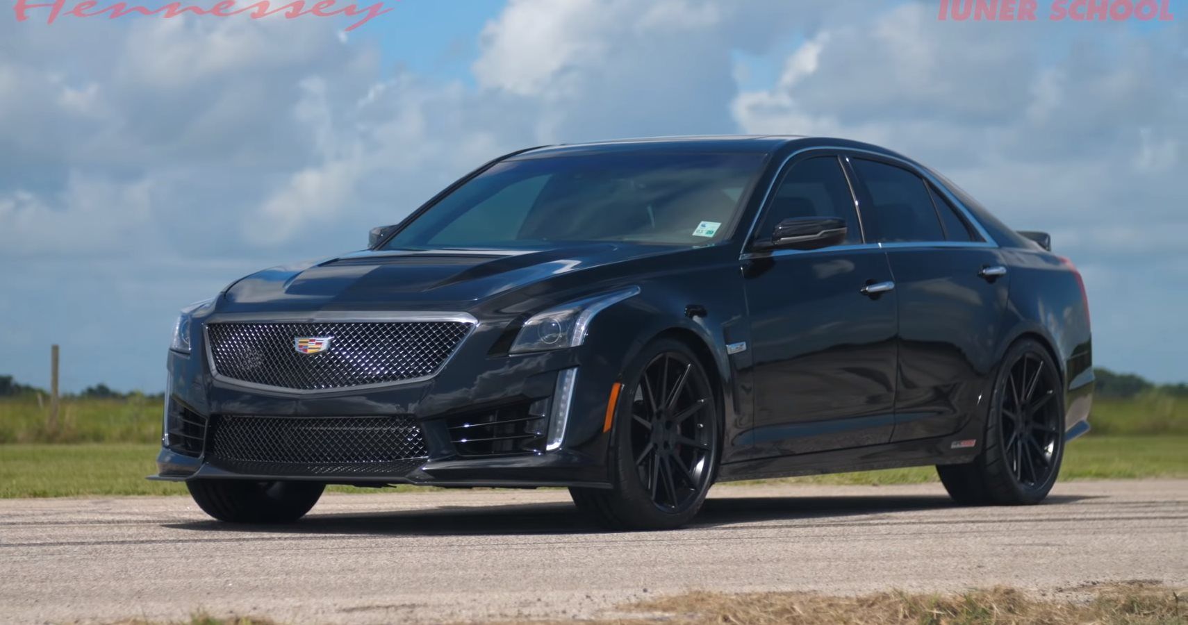 Watch Hennessey’s 1000 HP Cadillac Show Off Its Power HotCars
