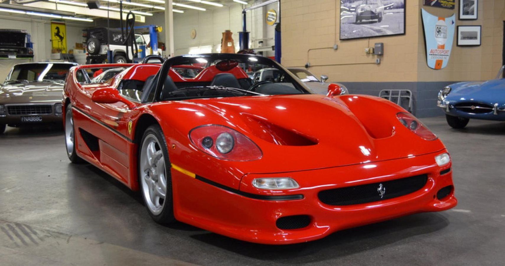 Historical Ferrari F50 Is Officially For Sale | HotCars