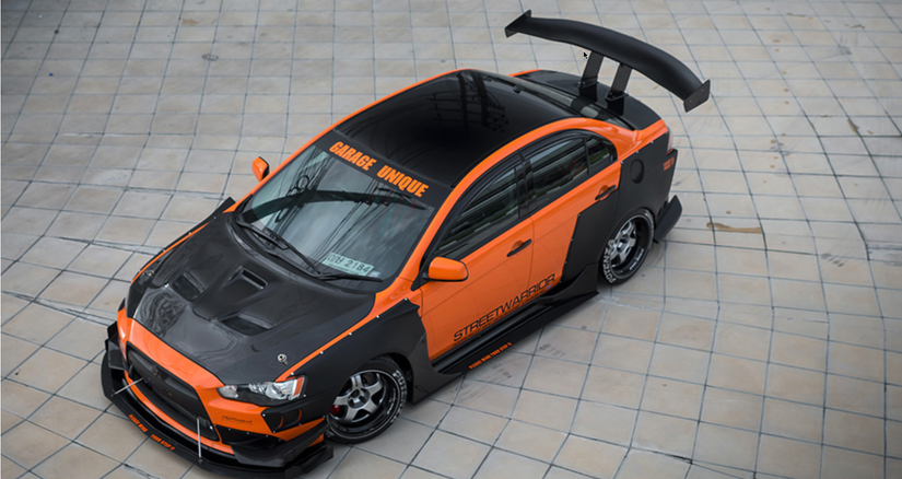 Lancer Car Modals Check Out This Insane Modded Mitsubishi Lancer
