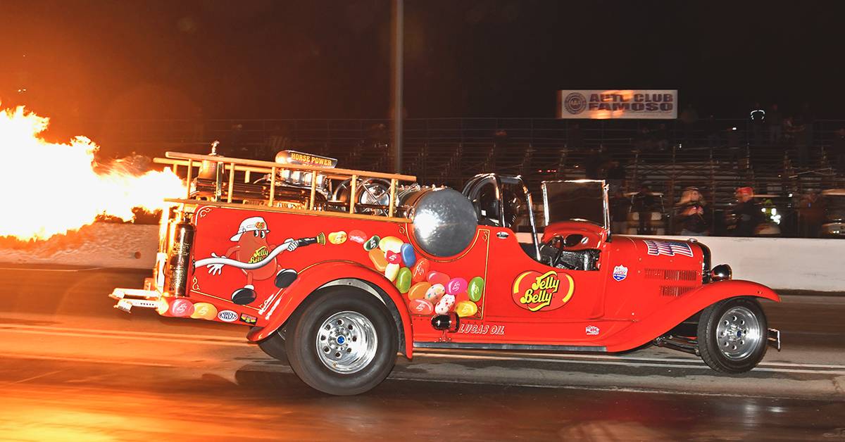 15 Pictures Of Fire Trucks Transformed Into Drag Racers (Really)