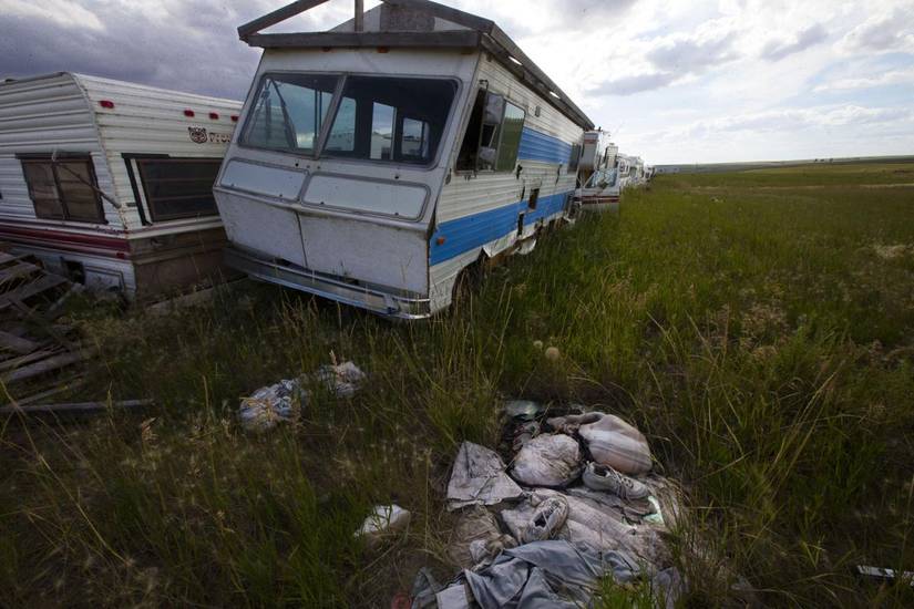 17 Mysterious Photos Of RVs Left To Rust