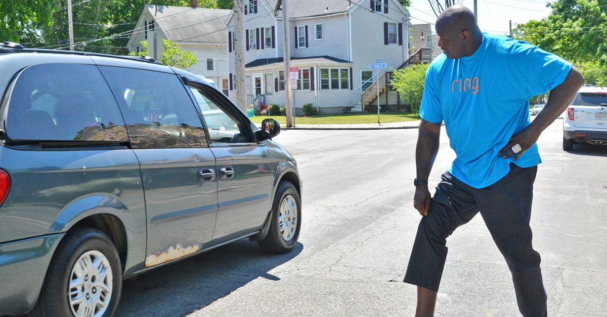 9 Cars Shaq Had To Customize Fit Into And 8 He Just Fine