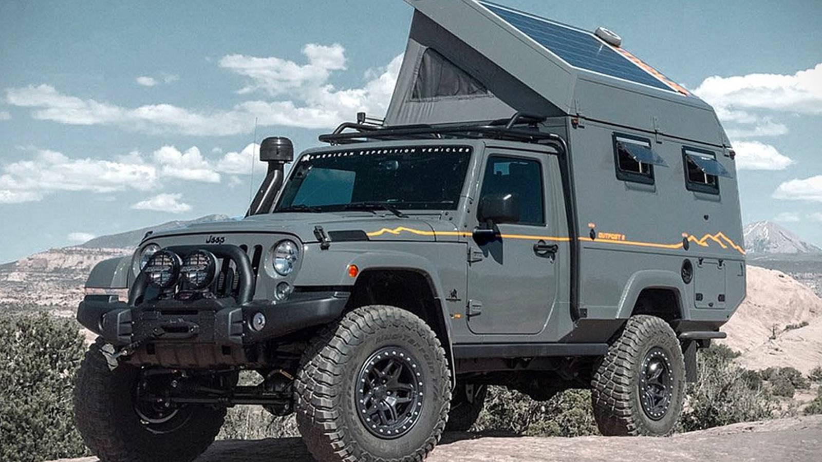 Check Out AEV's Jeep Wrangler Outpost II: The Ultimate RV