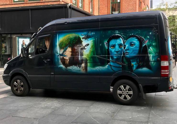 8 Van Paint Jobs That Make Our Eyes Hurt And 9 Worthy Of Picasso