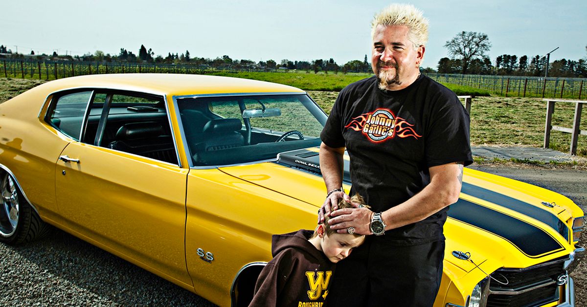 20 Pictures Of Guy Fieri's Very Yellow Car Collection | HotCars