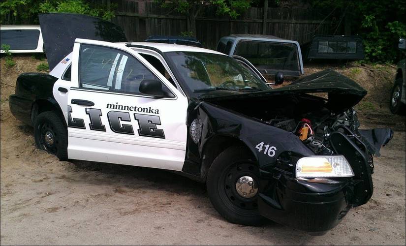 18 Sad Photos Of Police Cars That Were Left Behind