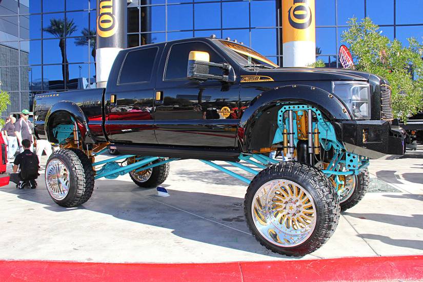 20 Lifted Trucks We Might Struggle To Get Inside (Because They're ...