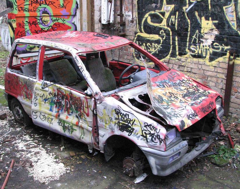 20 Sad Photos Of Cars In Factories That Were Left Behind