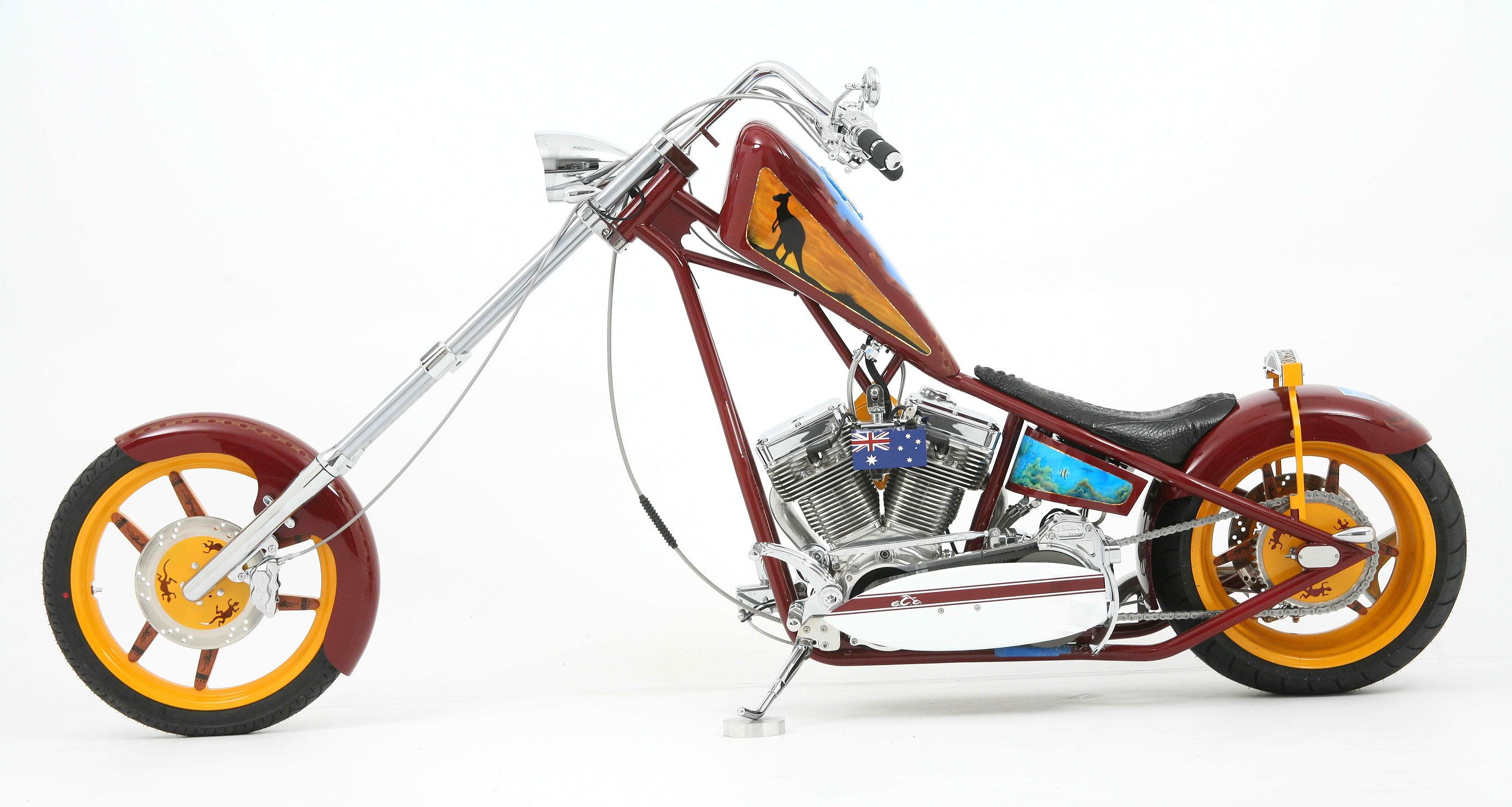 american chopper statue of liberty bike