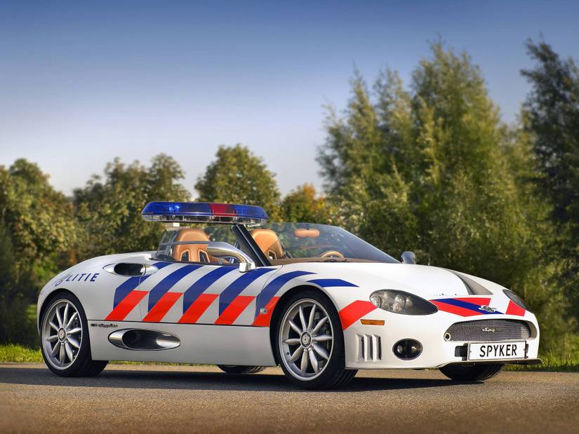 20 Police Supercars From Around The World (In Pictures)