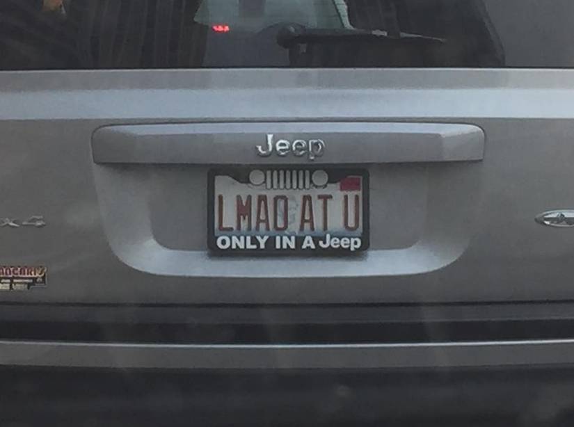 28 License Plates And Bumper Stickers That Are Just...So Embarrassing