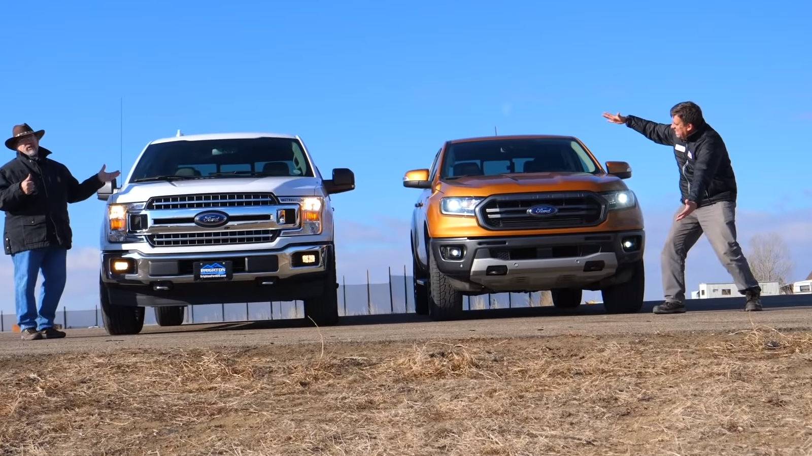 Watch A 2019 Ford Ranger Take On F-150 In Drag Race Action