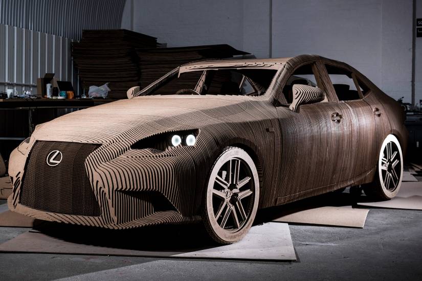 20 Cars Made Out Of Materials We Can Find In Our Basements