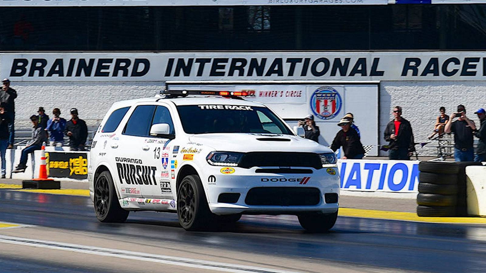 797 HP Dodge Durango Takes On Jeep Trackhawk In Quarter-Mile Action