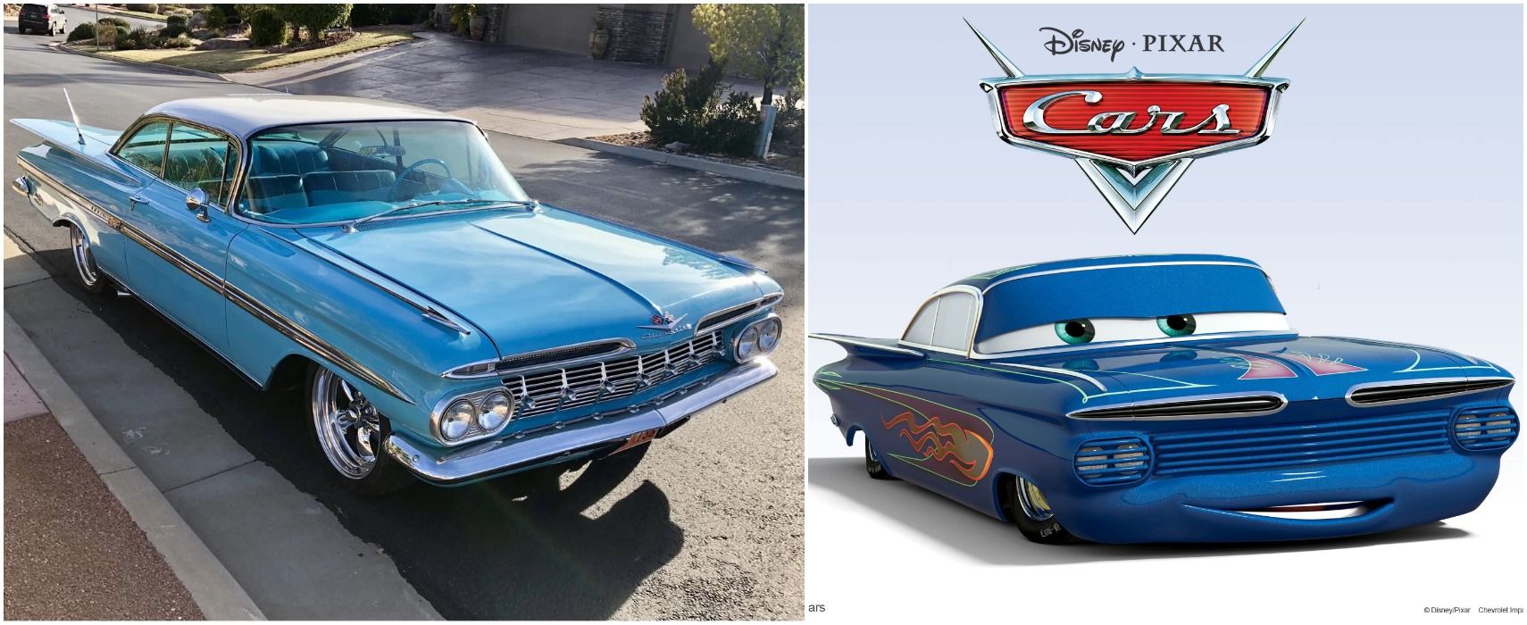 disney cars real life