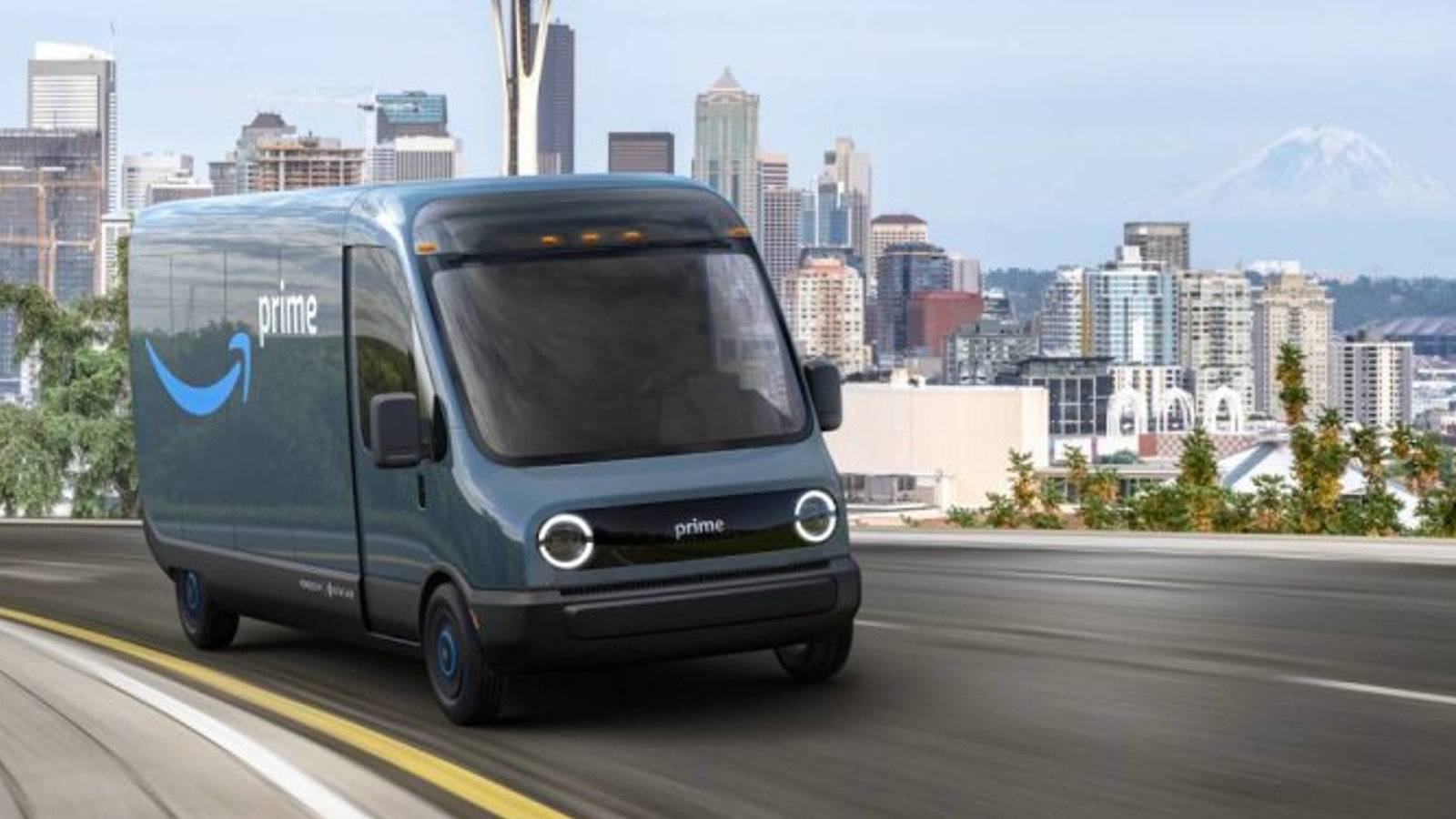 Amazon Rivian 900 Amazon Is Getting 100,000 Rivian Electric Vans To Bring Company To ...