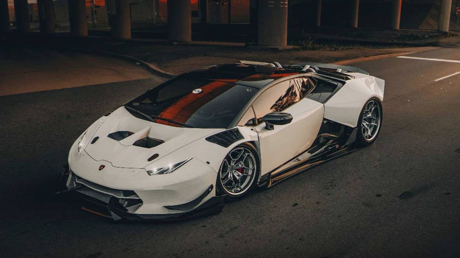 Wild SEMA-Bound Lamborghini Huracan Is Actually Powered By Twin-Turbo ...