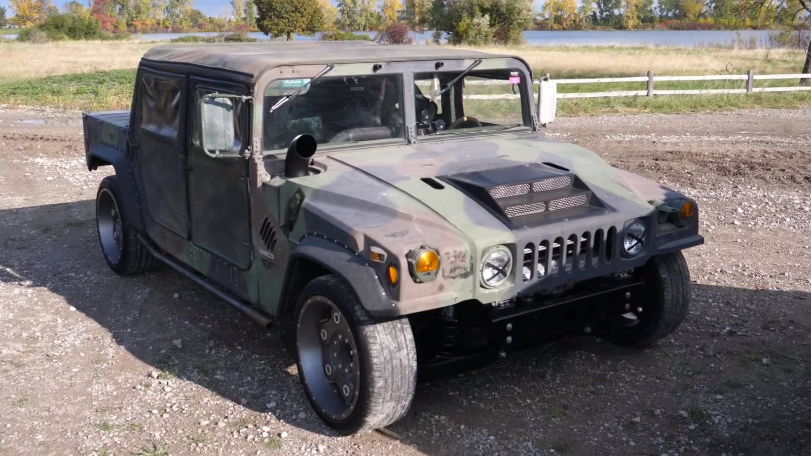 This Custom Hummer Is Ready For The Track