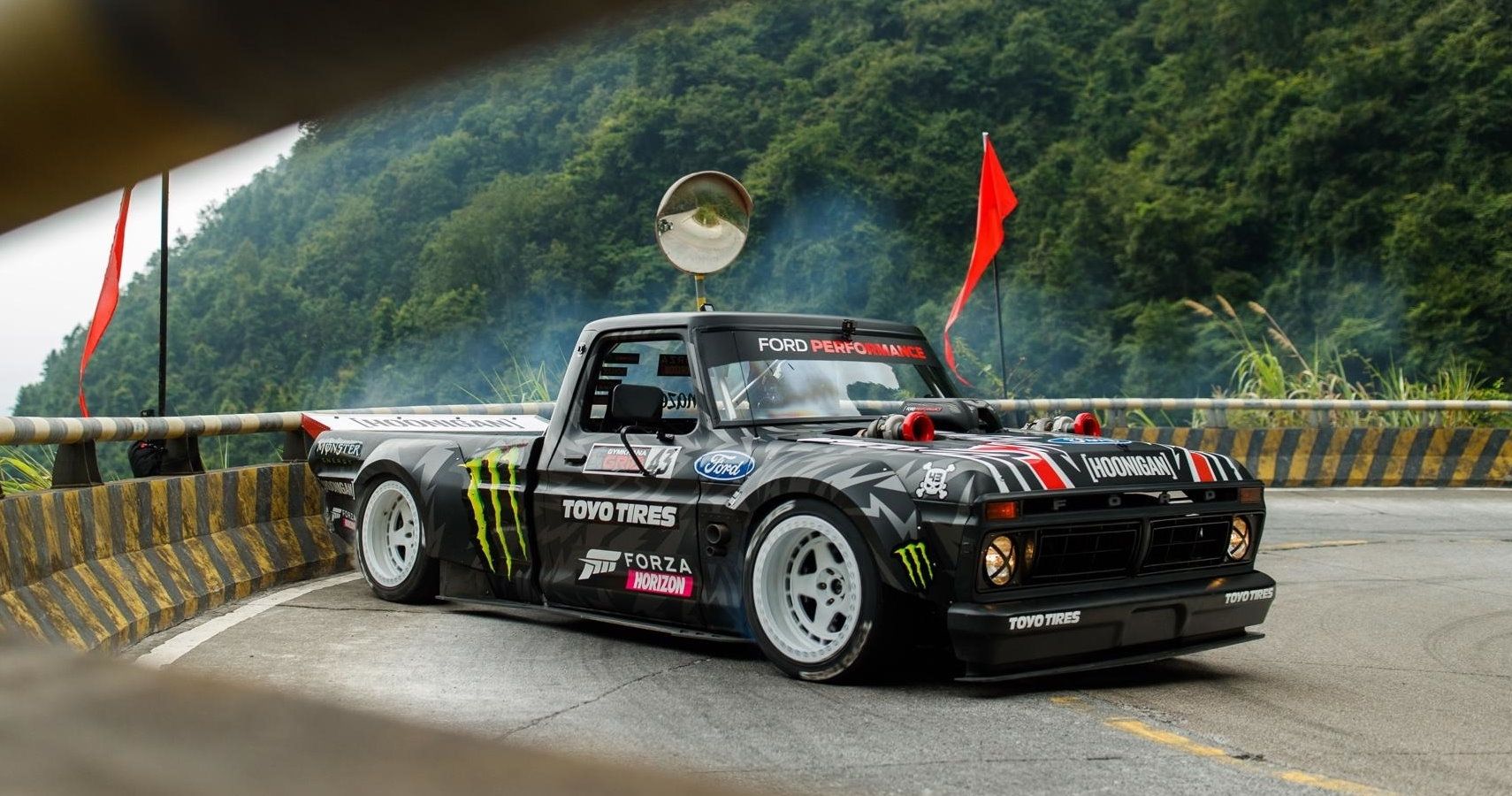 Ken Block Climb's China's Tianmen Mountain In 'Climbkhana-Two'