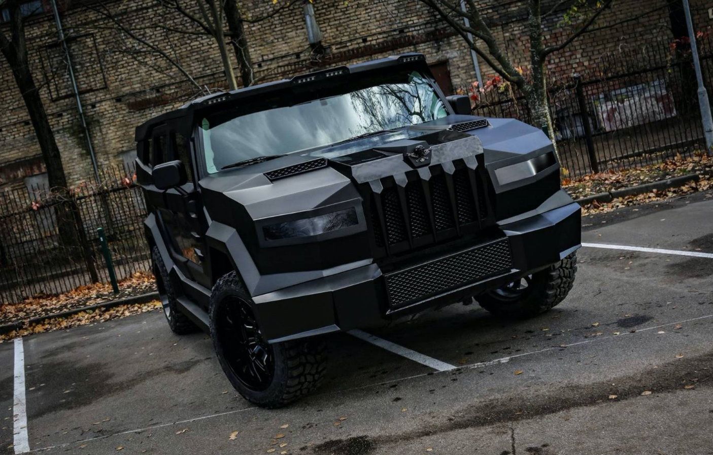 This Modernized H2 Hummer Is The Kevlar-Coated Armored SUV For