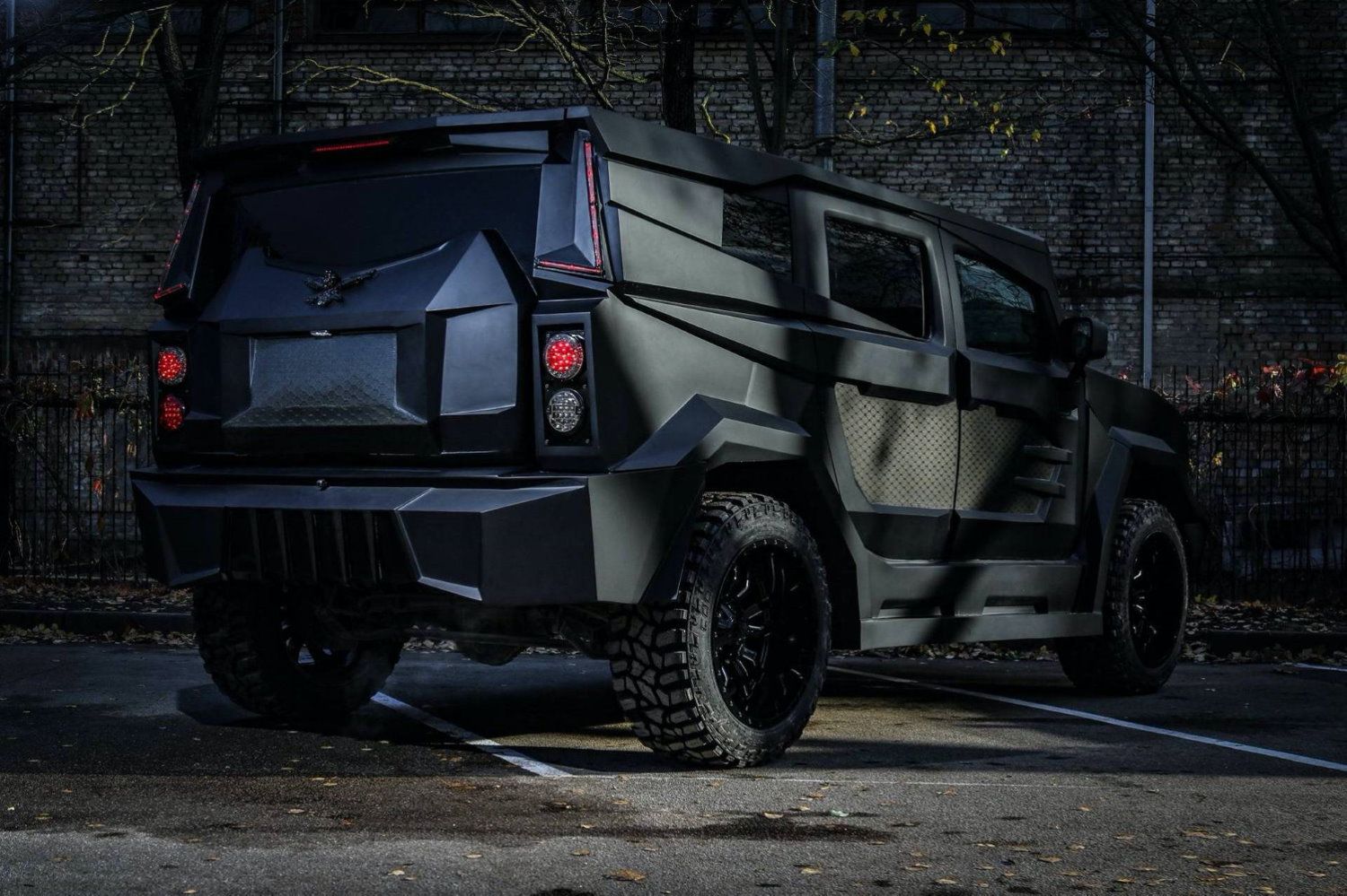 This Modernized H2 Hummer Is The Kevlar-Coated Armored SUV For