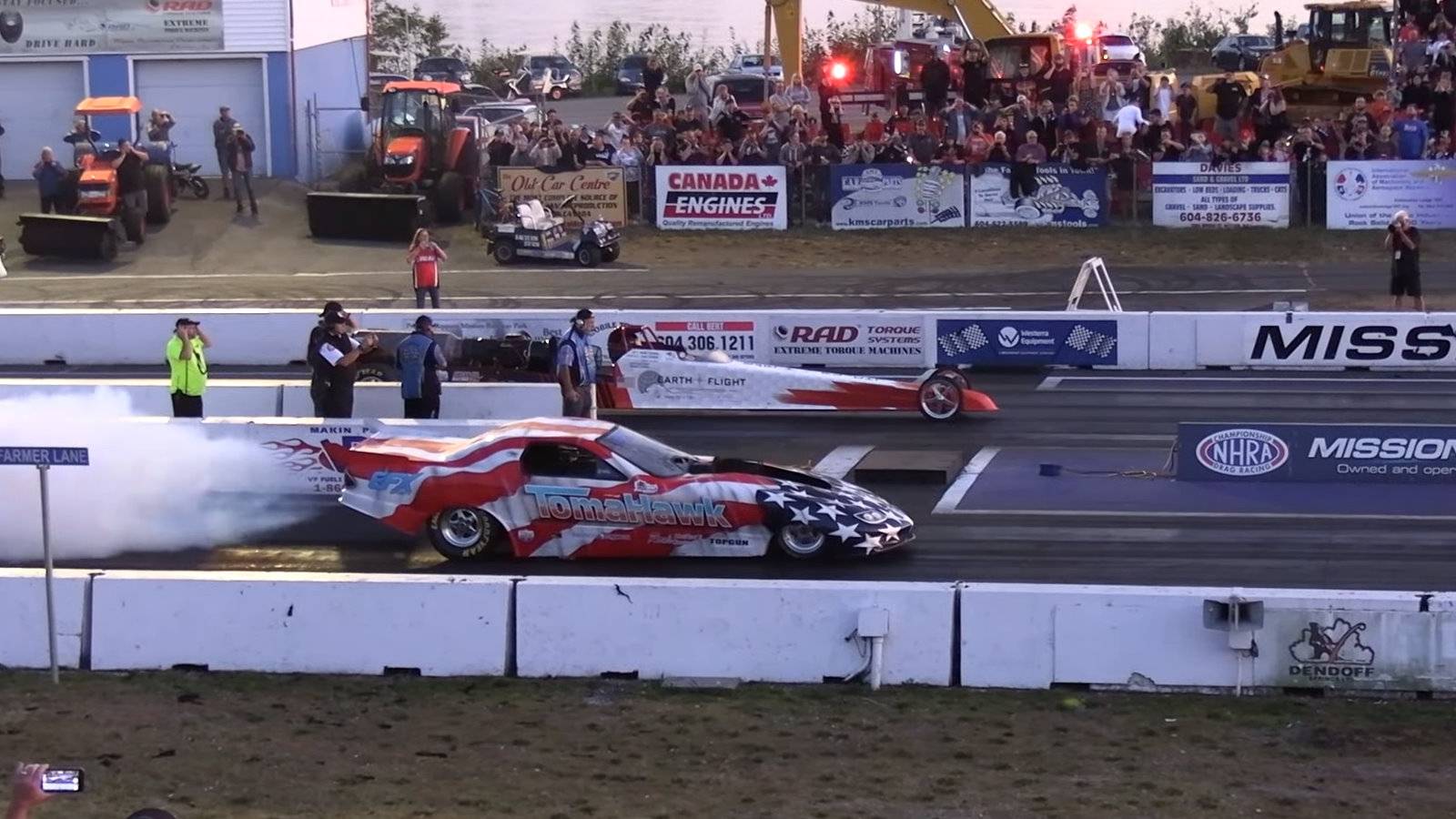 Watch Jet-Powered Drag Racers Ignite The Strip In Quarter-Mile Action