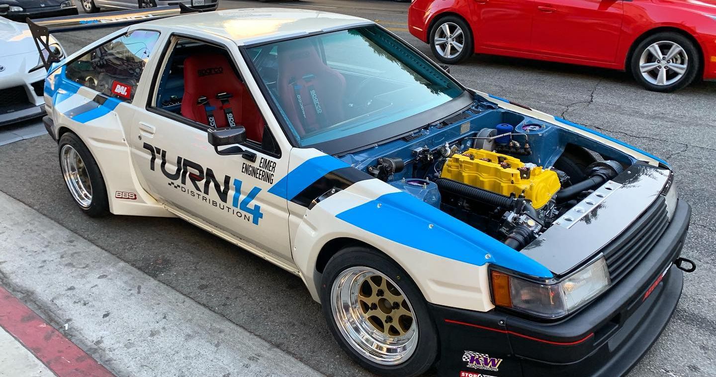 Far Out From The Far East: Modded Toyota AE86 Drifter With Honda