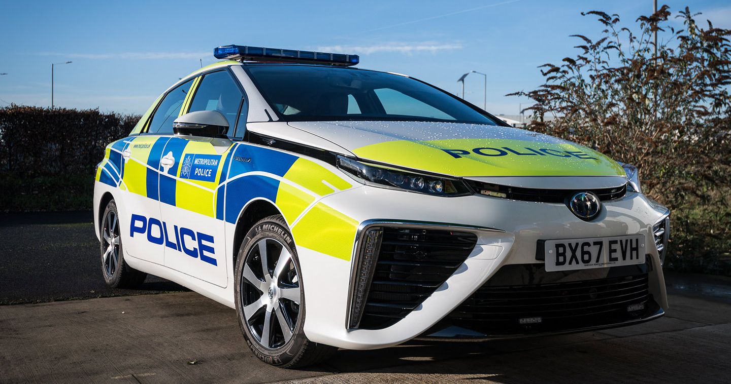 British EV Police Cars Can't Go Fast Enough, Far Enough To Chase Criminals