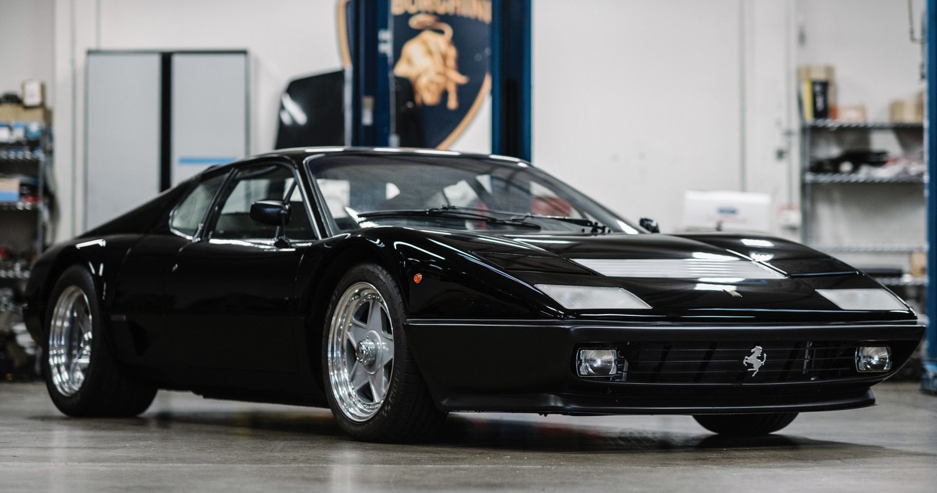 RM Sotheby's Preview: Blacked Out 1979 Ferrari 512 BB Custom