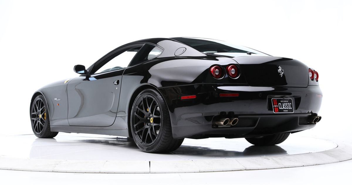 Triple Black 2005 Ferrari 612 Scaglietti Hits The Auction Block