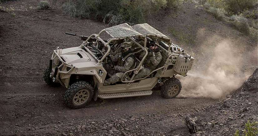 Military Polaris MRZR UTV Ready For Action