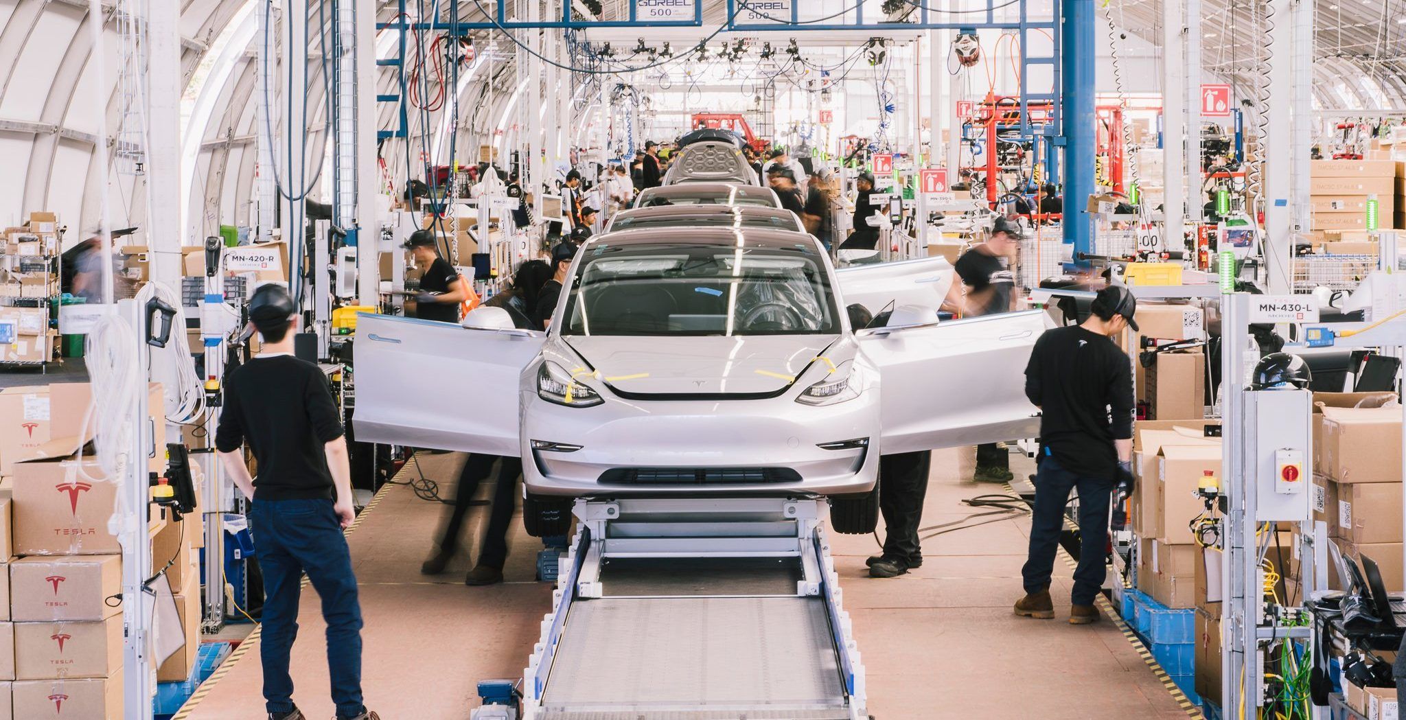 An Inside Look At Tesla's Shanghai Factory HotCars