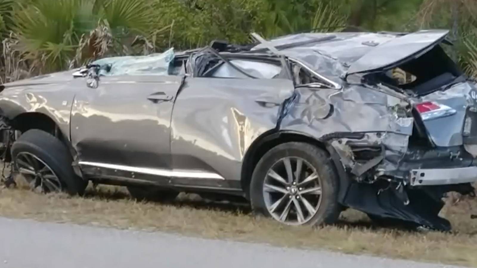 Watch A Lexus RX Go Flying During An Illegal Drag Race