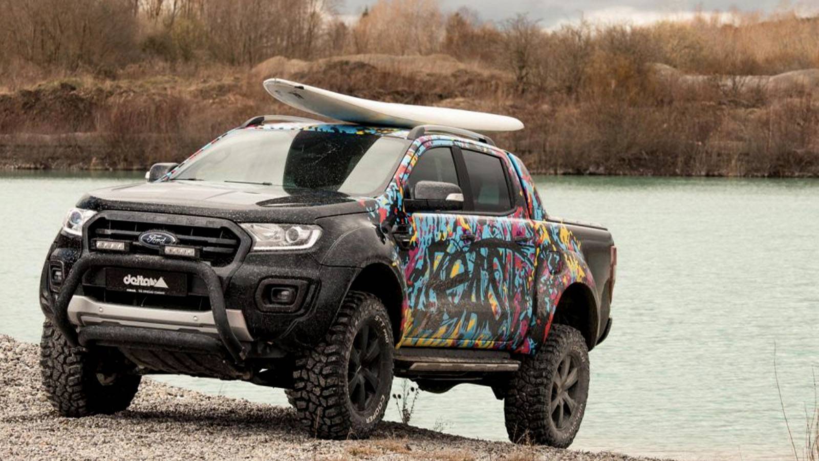 Delta4x4 Unveils Gnarly 1980s-Themed Ford Ranger