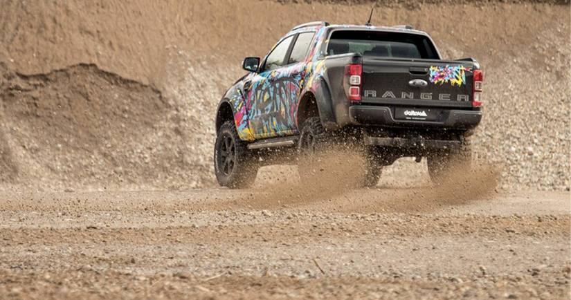 Delta4x4 Unveils Gnarly 1980s-Themed Ford Ranger