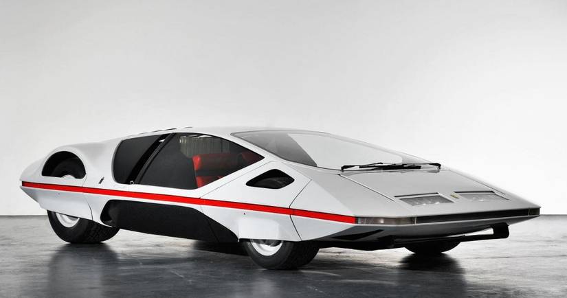 Watch This 1970 Ferrari Pininfarina Modulo In Action