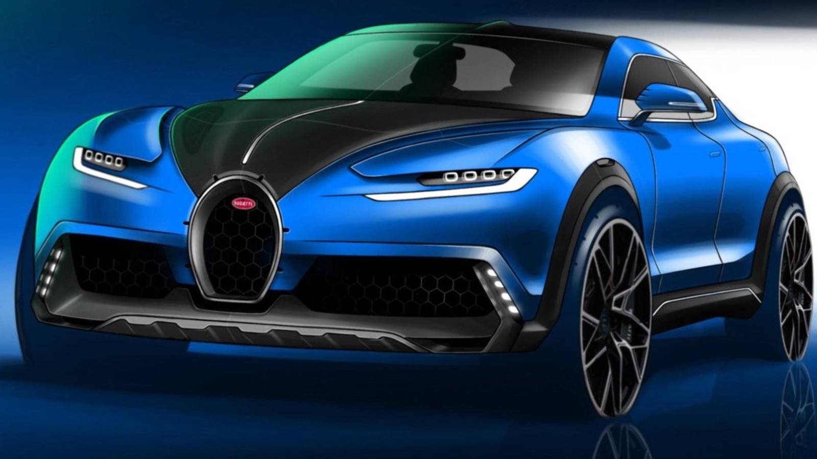 Bugatti Teases Urus-Based 1,000 HP Crossover Concept