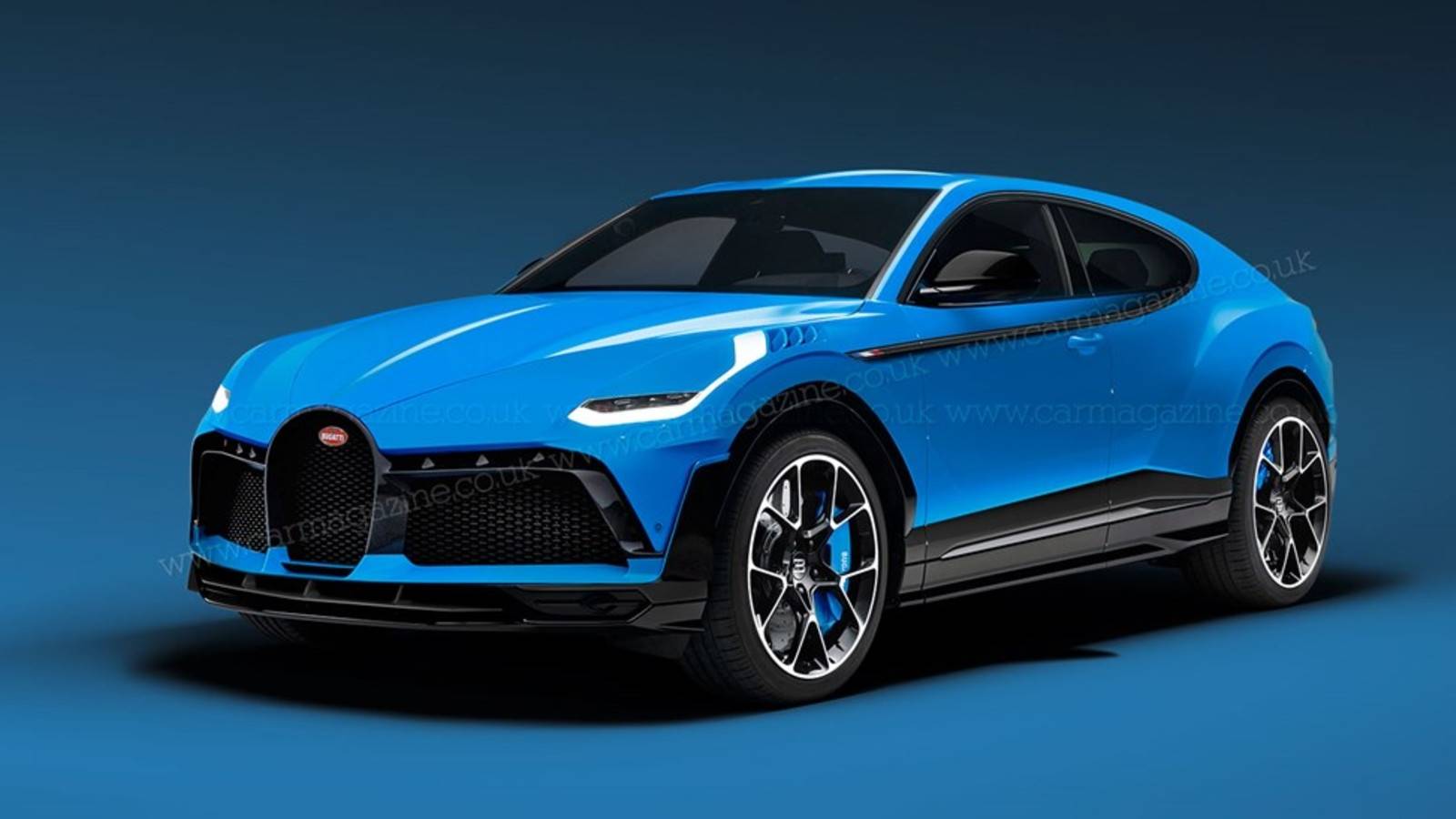 Bugatti Teases Urus-Based 1,000 HP Crossover Concept
