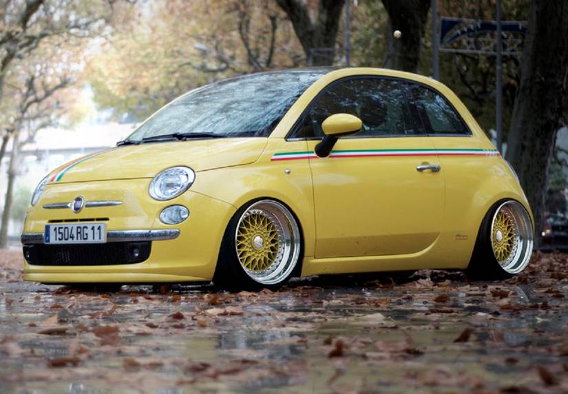 15 Stanced Small Cars That Look Ridiculously Good
