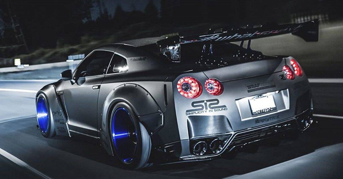 Static R35 Gt R Nissan Gtr R35 Agua