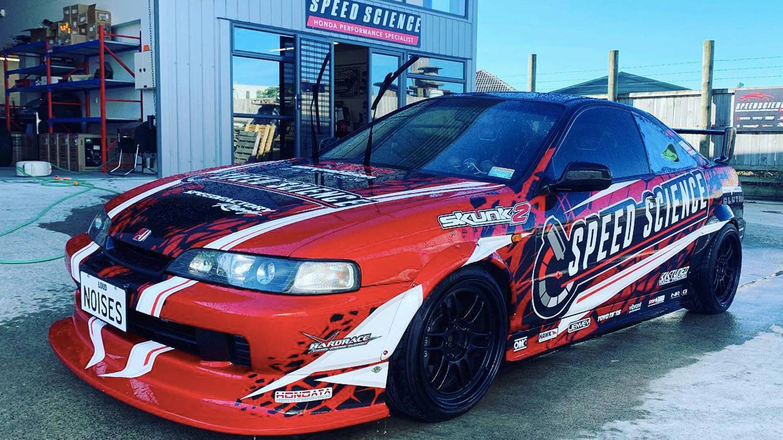 Swapped Mid-Engine Acura Integra Type R Sports Turbo NSX V6