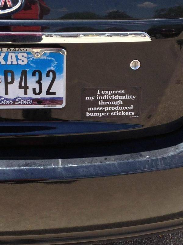15 Most Hilarious Bumper Stickers People Put On Their Cars