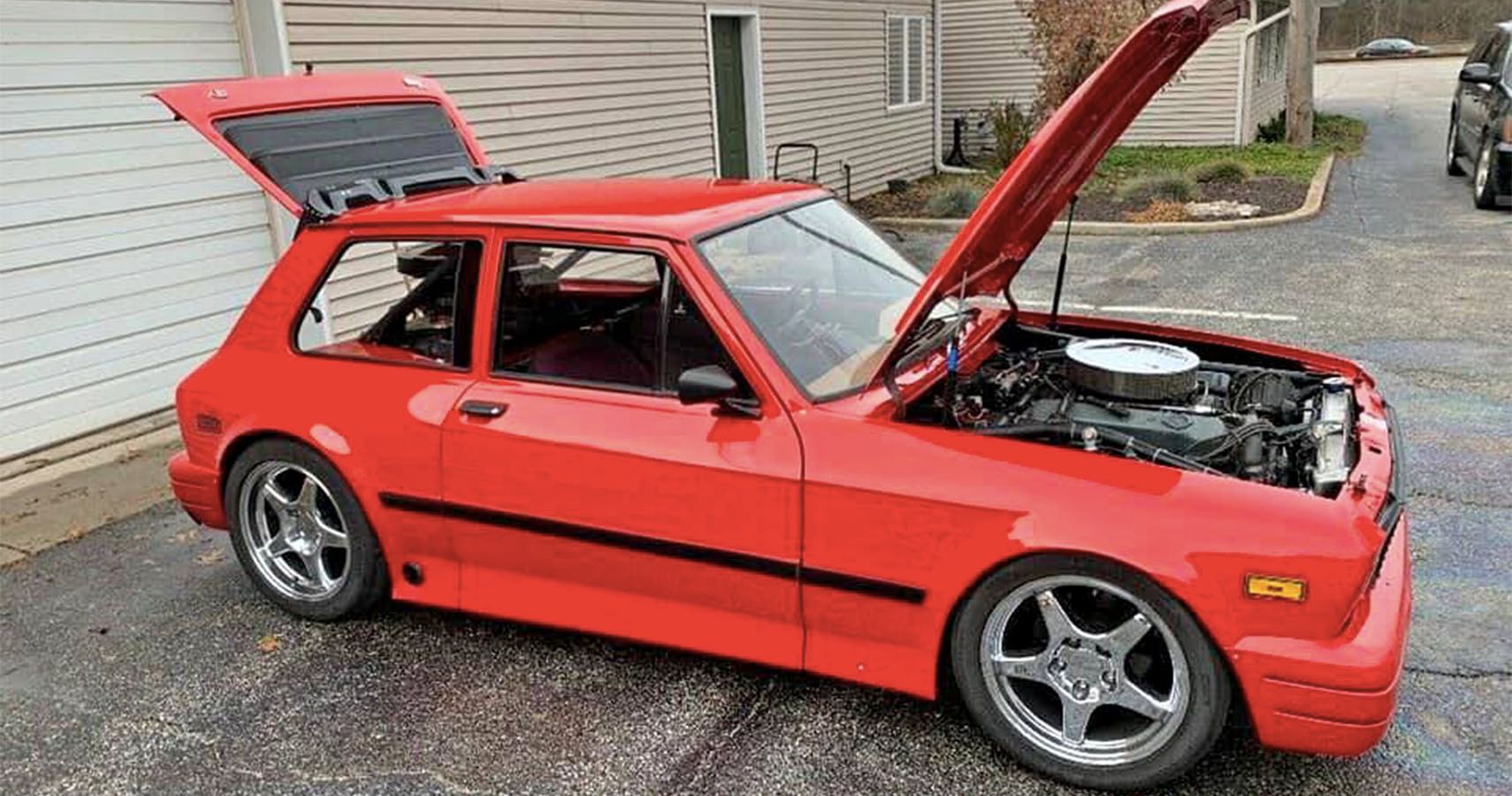 Buy This Hilarious Yugo With Two V8s AND AWD HotCars