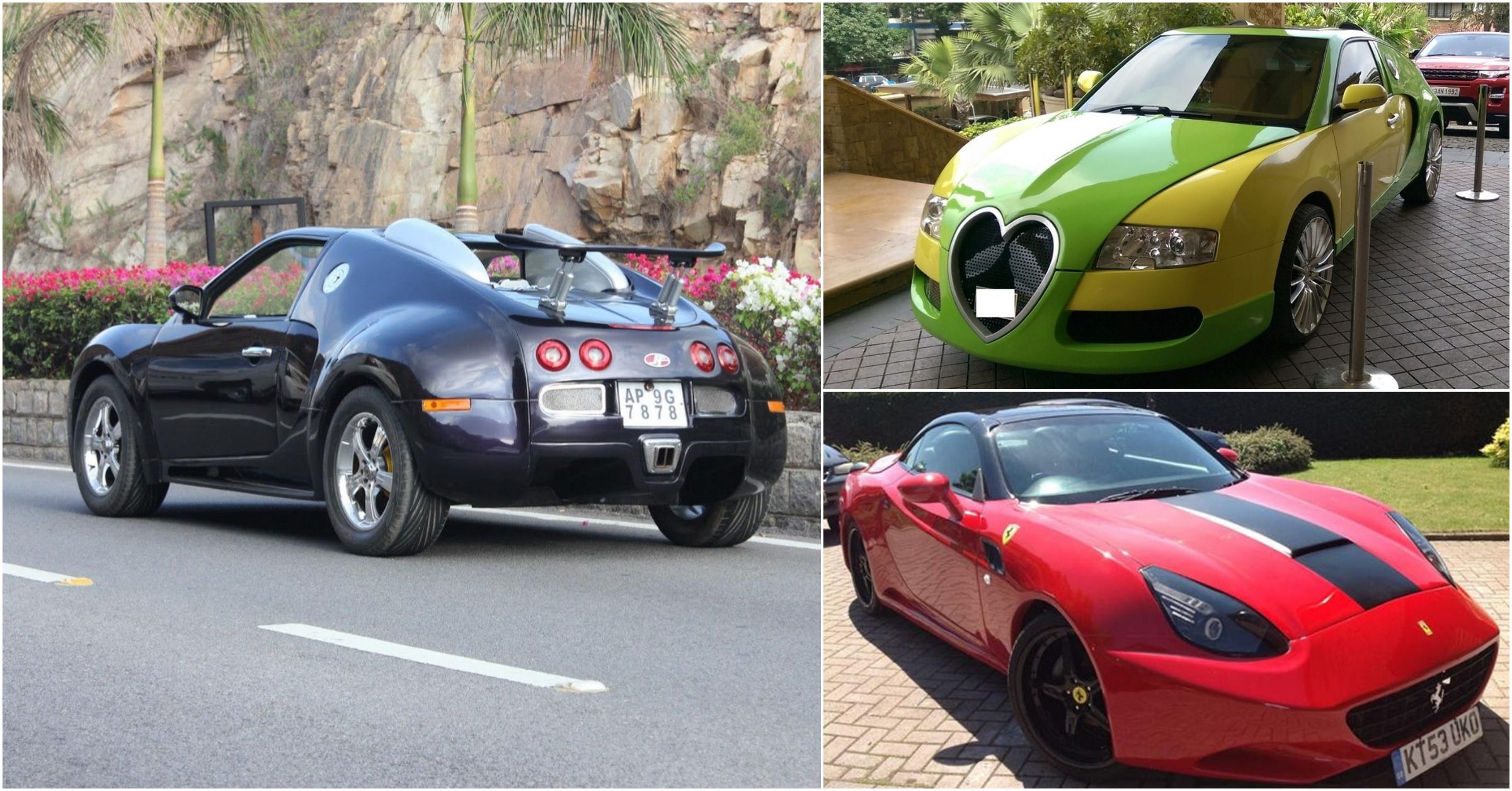 15 Hilarious Photos Of Beaters People Modified To Look Like Supercars