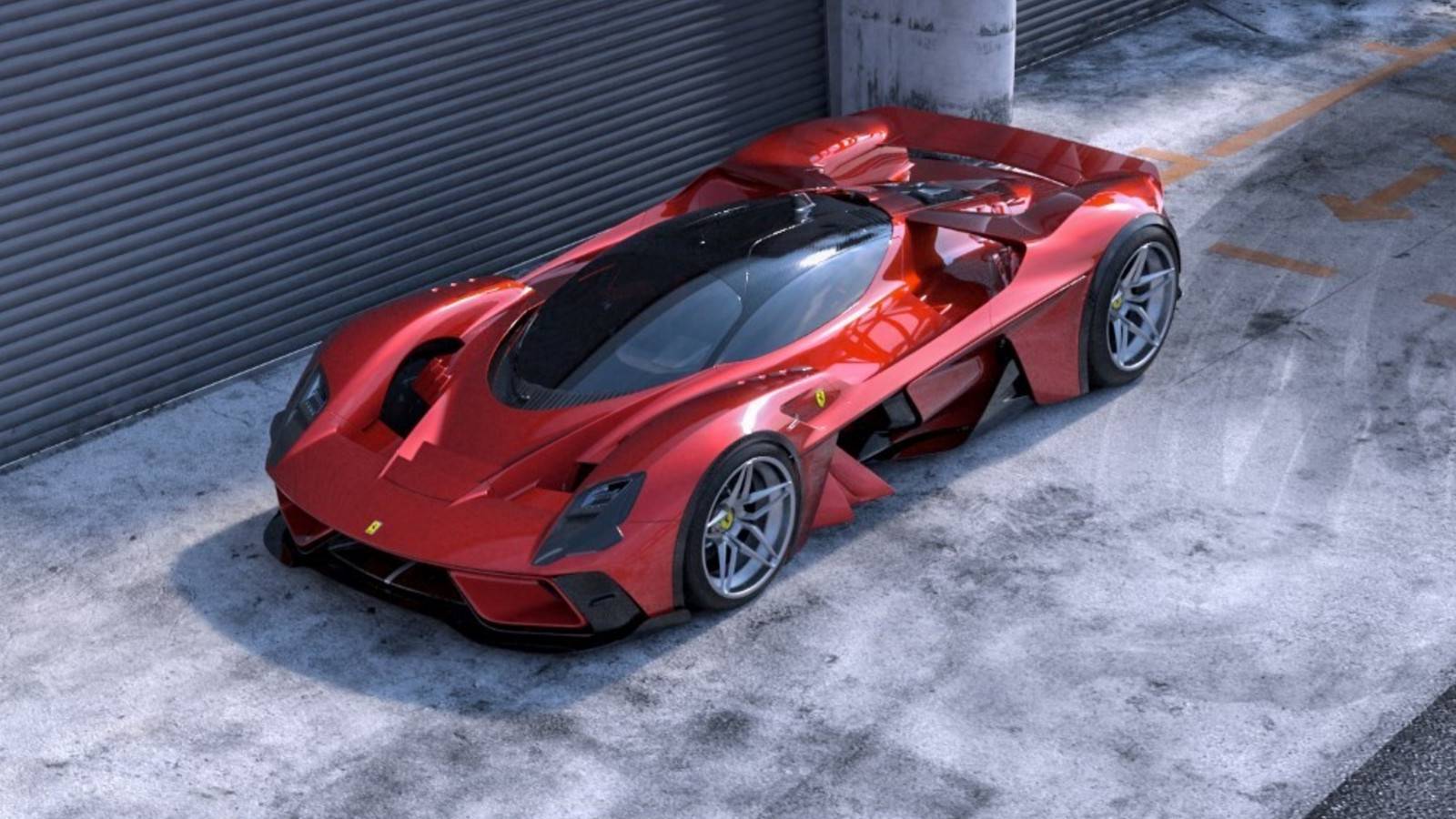 Check Out These Wild New Ferrari Hypercar Renders