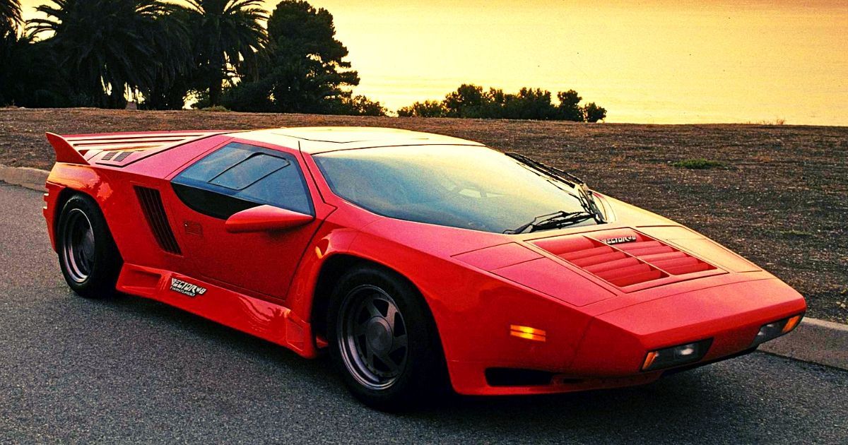 The 1991 Vector W8 Is The Wildest Sports Car Of Its Time