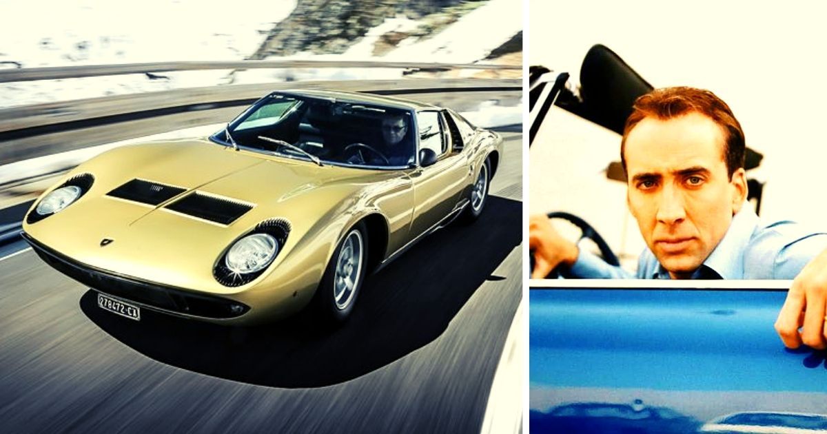 Here's Why Nic Cage Bought A $500,000 Lamborghini Miura