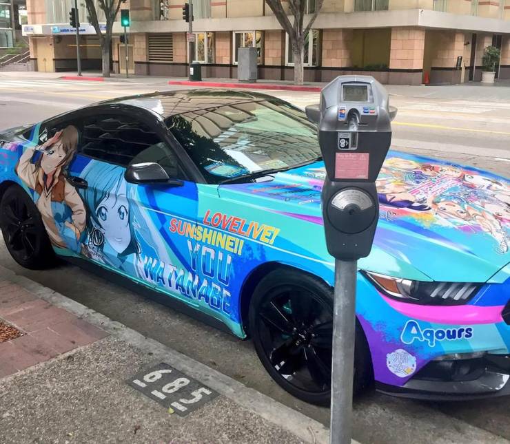 Check Out These Wild Anime Wrapped Sports Cars People Actually Drive