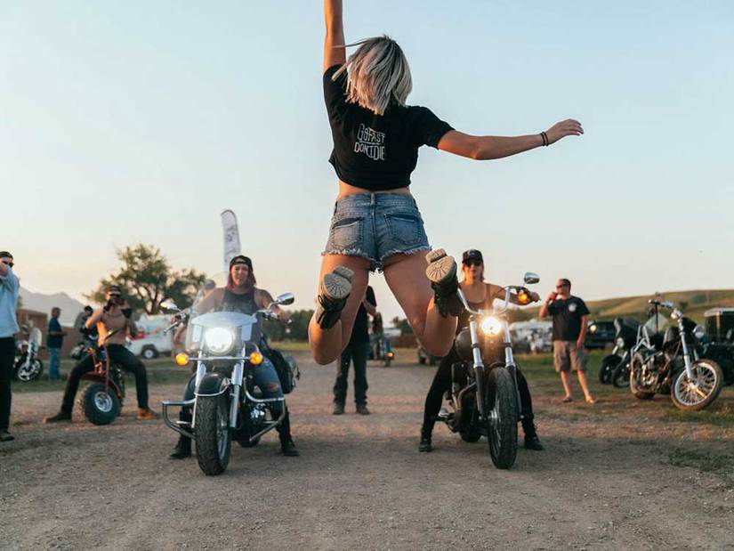 Check Out These Crazy Pics From Biker Rallies